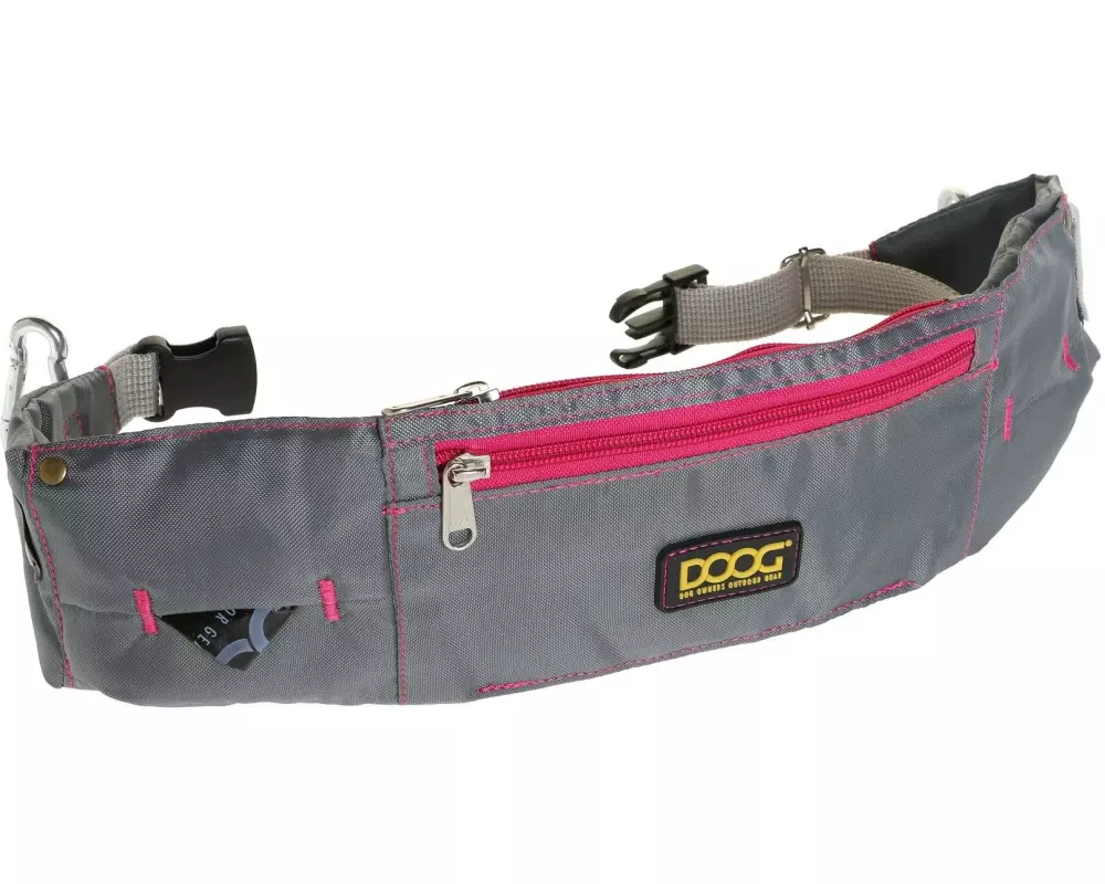 Doog The Walkie Belt Grau / Pink