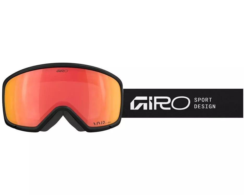 Giro Skibrille Ringo Vivid Goggle Rot, Schwarz