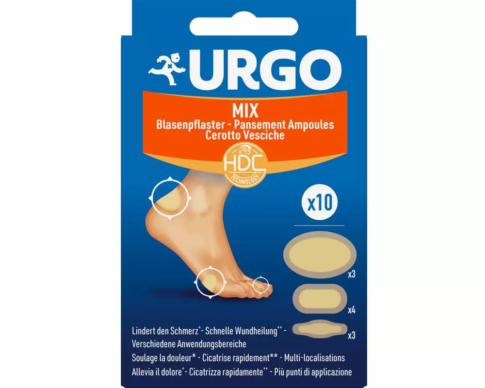 Urgo Blasenpflaster Mix 10 Stk