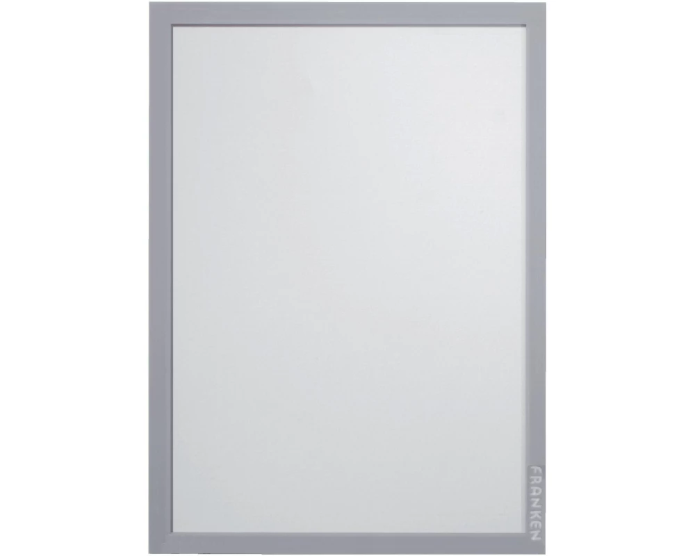 Franken Präsentationsrahmen Frame It Pro A4 Silber, 2 Stück