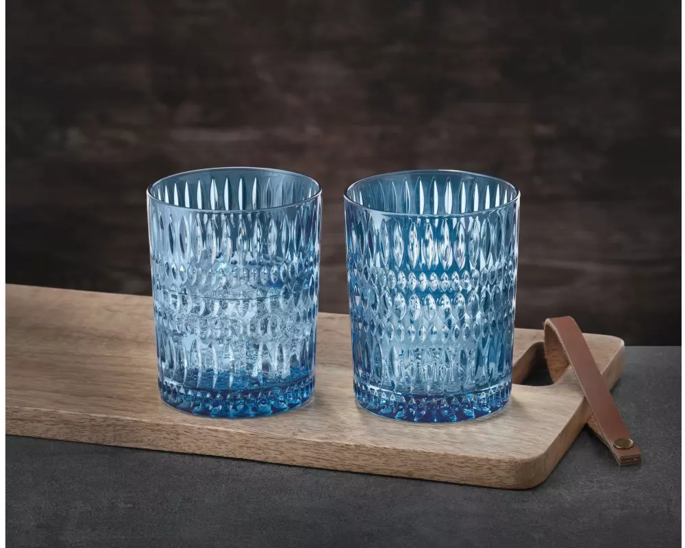 Nachtmann Ethno Becher Vintage Blue Set/2 304 ml, 2 Stück, Blau