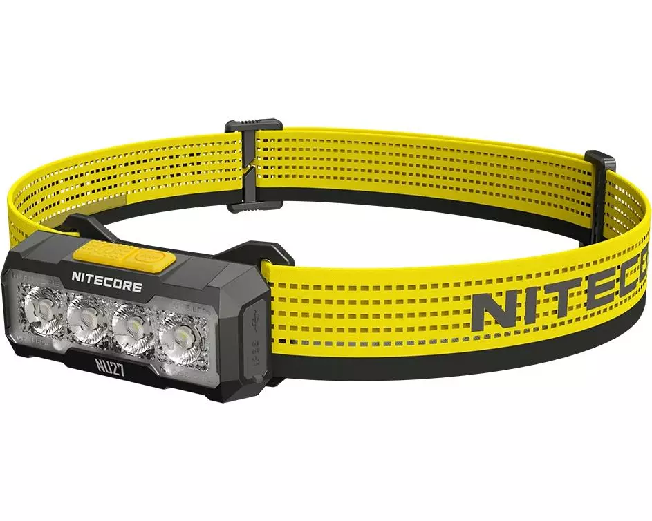 Nitecore Stirnlampe NU27 600 Lumen Gelb/Schwarz