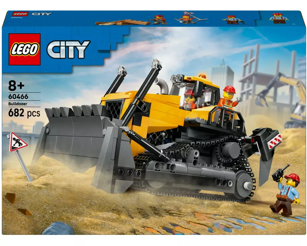 LEGO City Gelber Bulldozer 60466