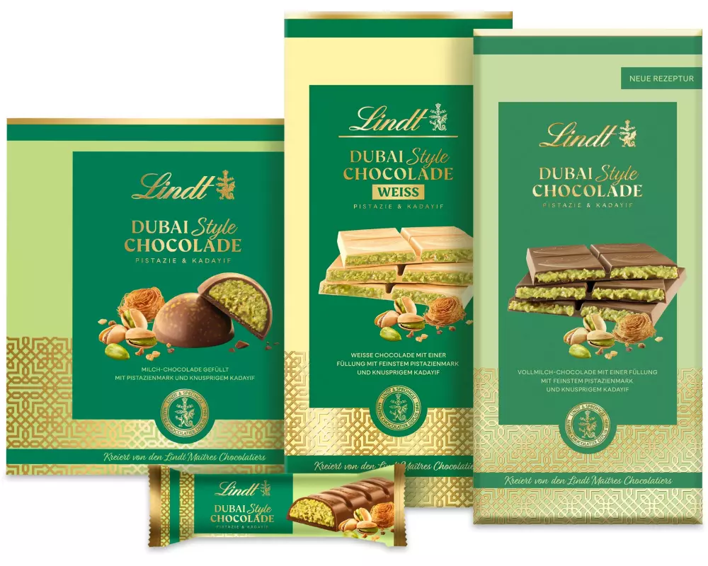 Lindt Schokolade Dubai Style Probierset 430 g