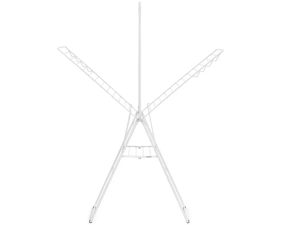 Brabantia Standtrockner HangOn mit Stange 25 m, Weiss
