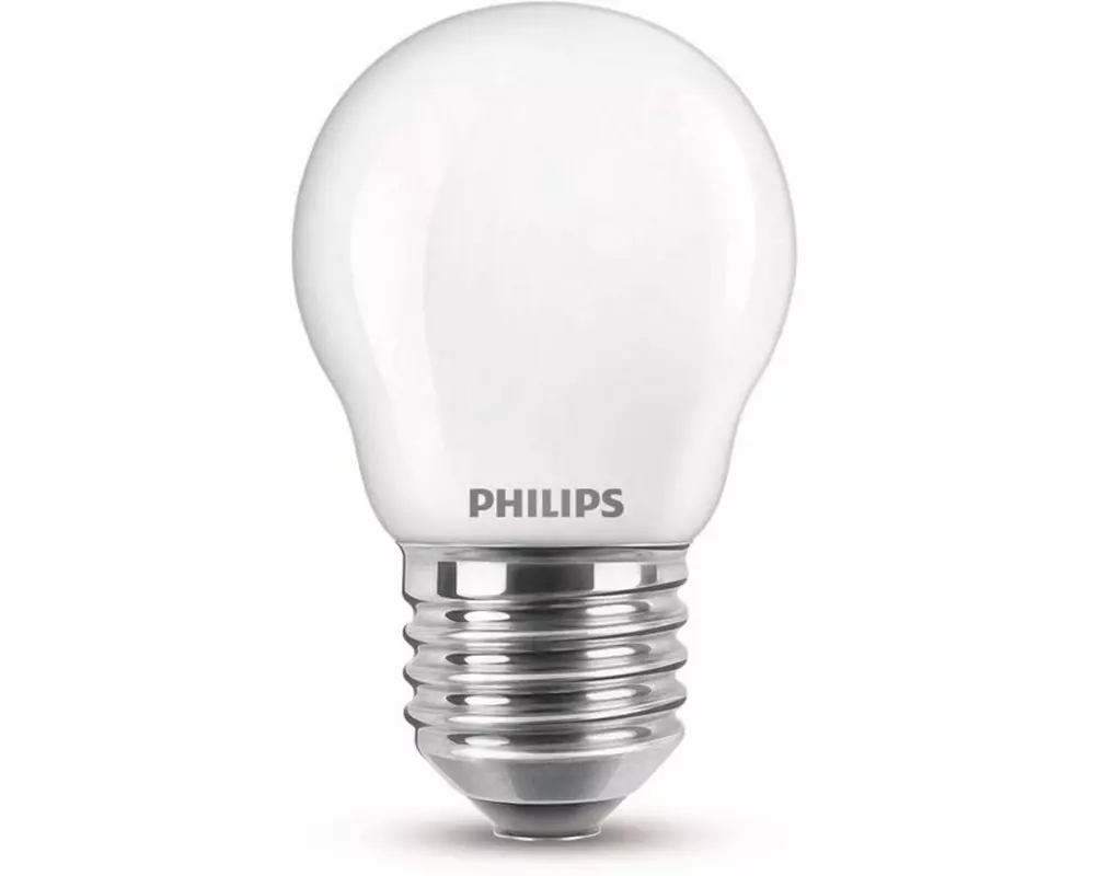 Philips Lampe LEDcla 60W E27 P45 WW FR ND Warmweiss (WW)