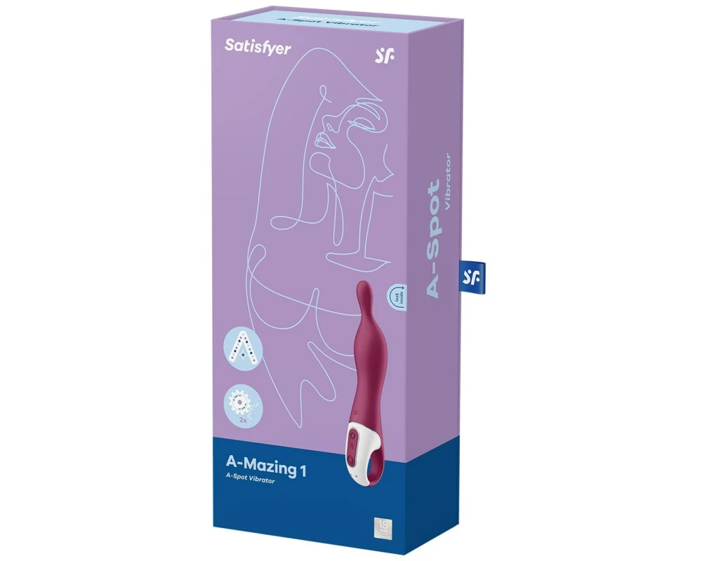 Satisfyer Vibrator A-Mazing 1 bordeaux