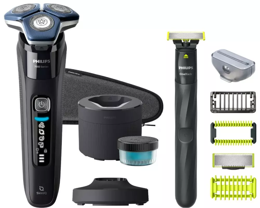 Philips Herrenrasierer Series 7000 S7886/78 mit Reinigungsstation