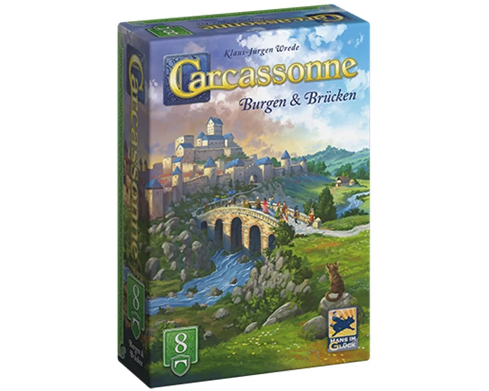 Hans im Glück Familienspiel Carcassonne Burgen und Brücken (d)