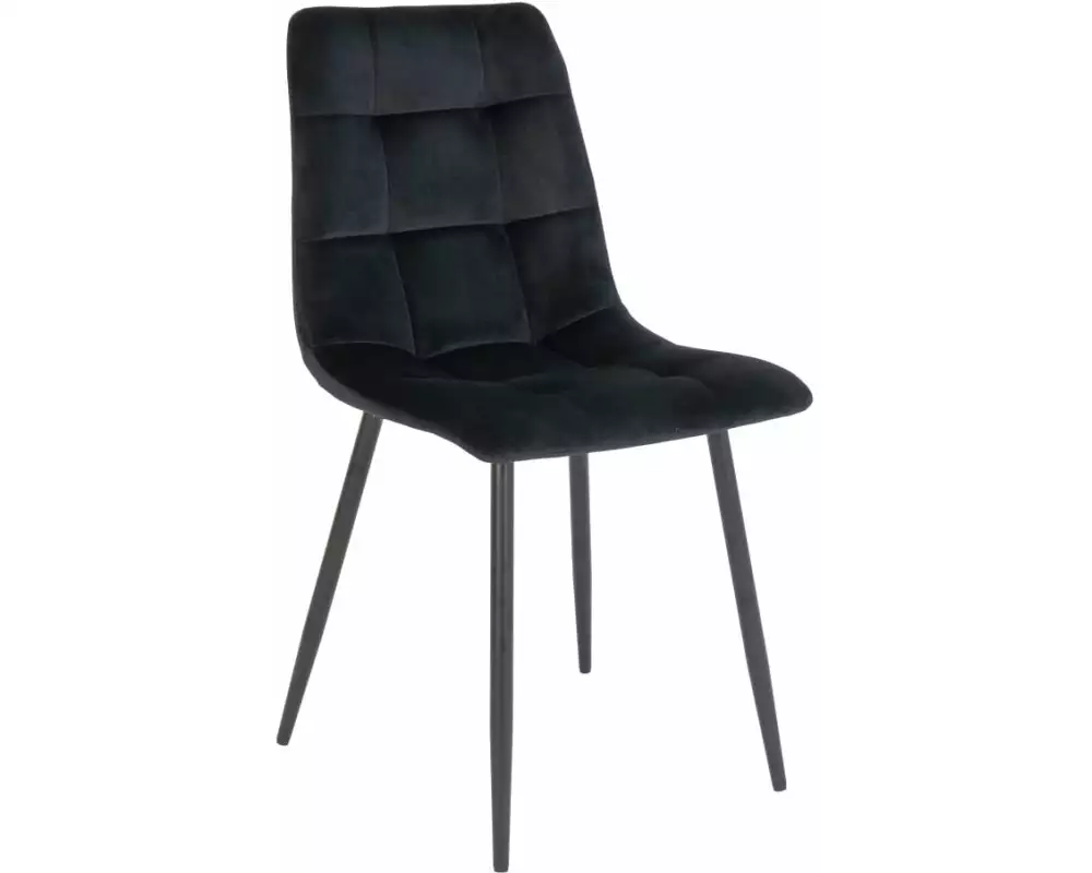 House Nordic Stuhl Middelfart 2 Stück, 86 x 55 cm, Schwarz