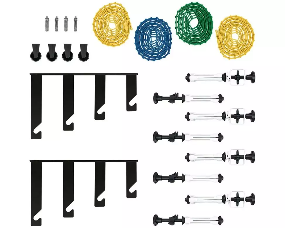Dörr Aufhängung für 4 Papierhintergründe