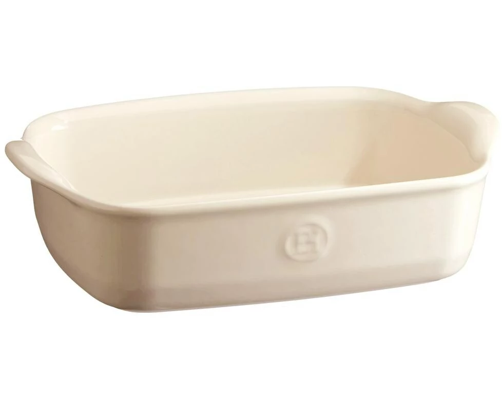 Emile Henry Ultime Eckig, Beige