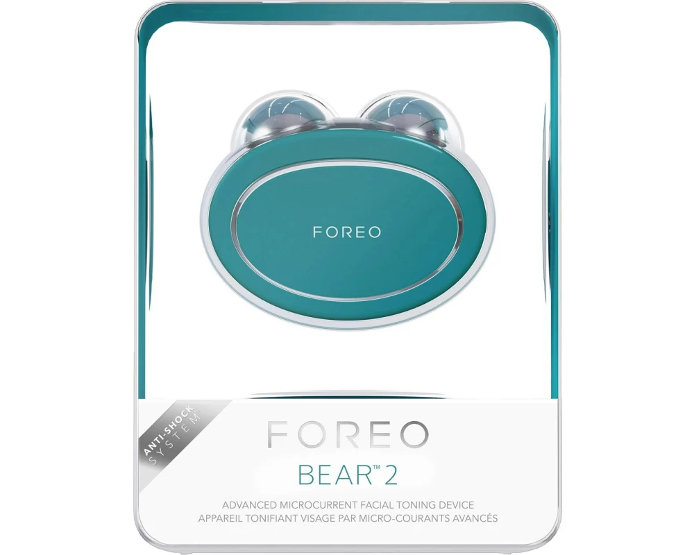 Foreo Mikrostrom-Gesichtspflegegerät BEAR 2 Immergrün