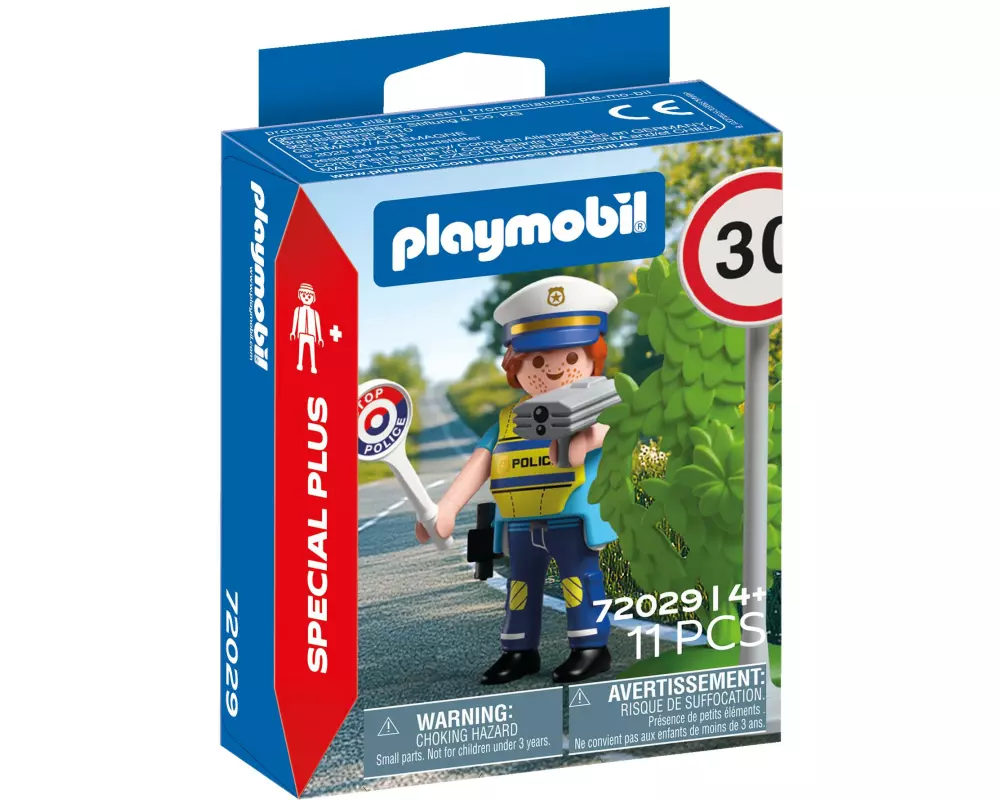 Playmobil Special+ Polizist mit Radar 72029