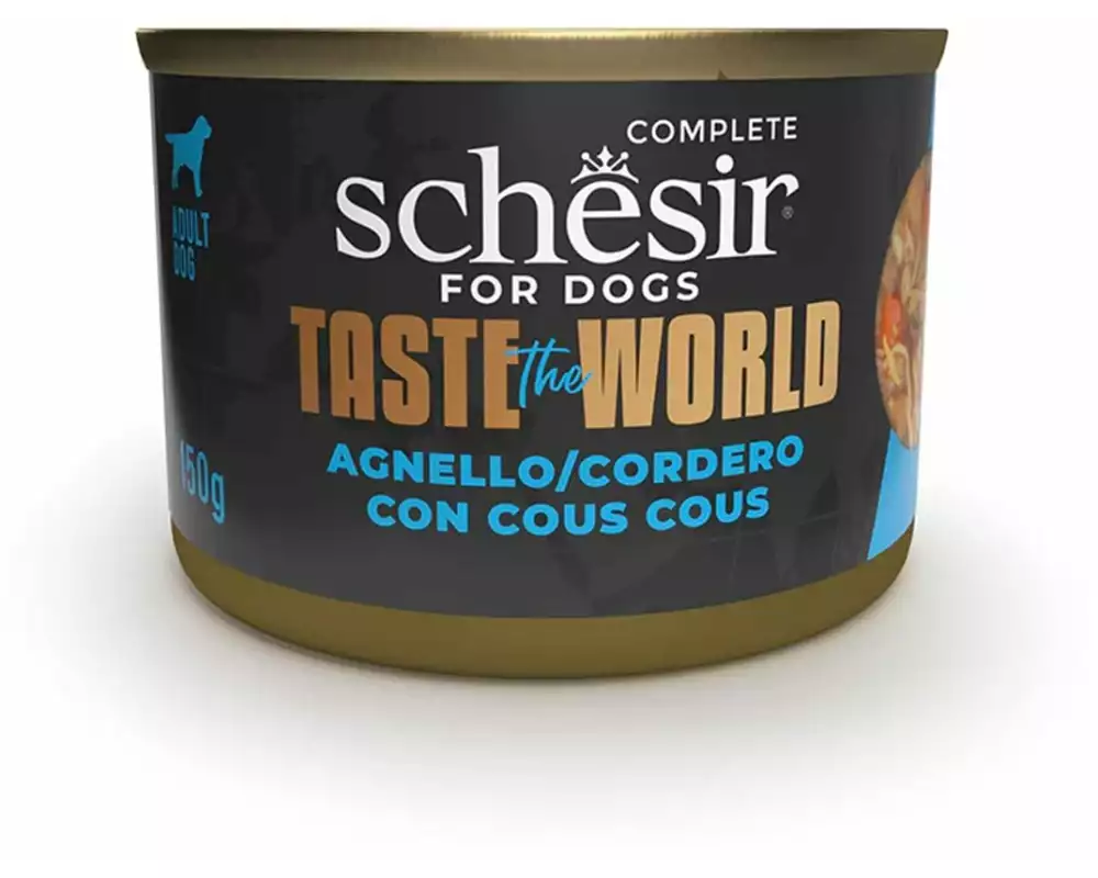 Schesir Nassfutter Taste the World Lamm und Couscous, 150 g