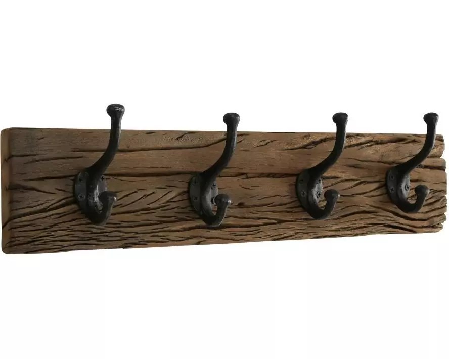 Boltze Garderobenleiste Solea 56 x 15 cm, Braun