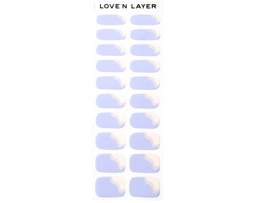 LoveNLayer French Swirl Sky Blue