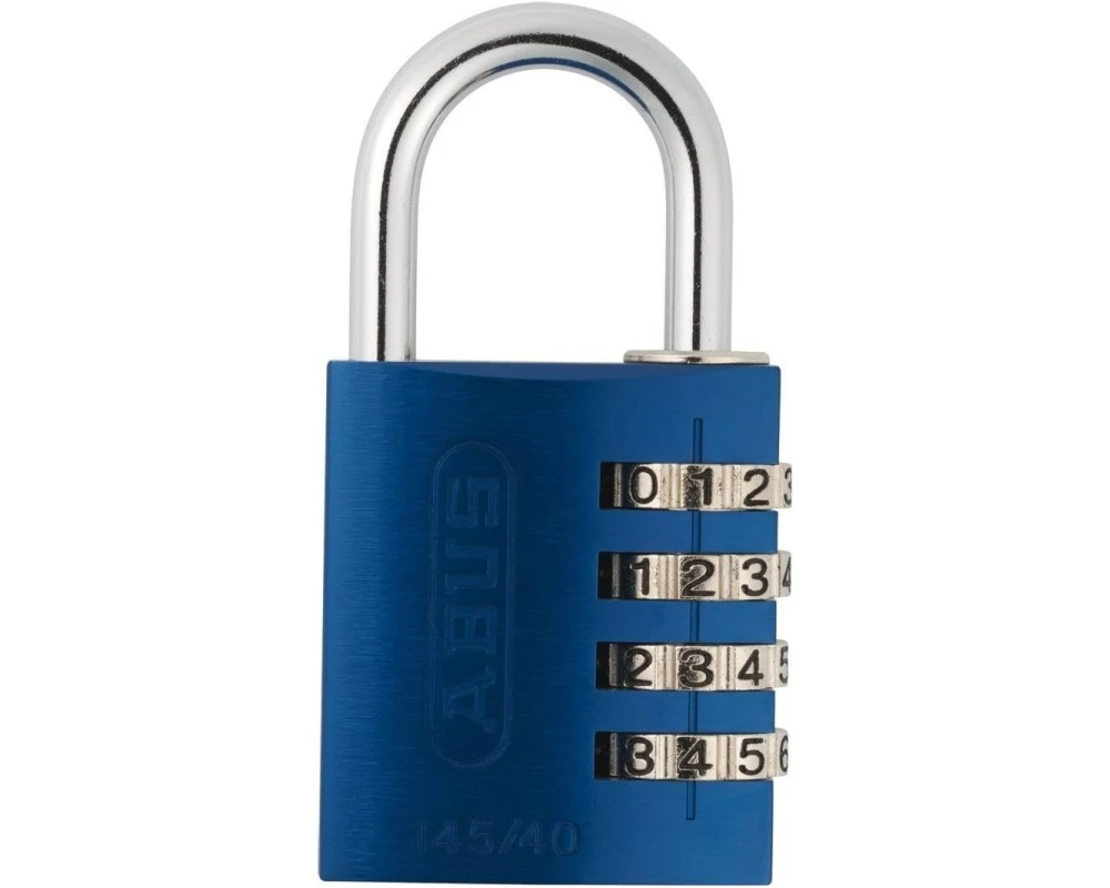 Abus 145 Blau/Gelb/Grün/Lila/Orange/Rot Aluminium/Stahl