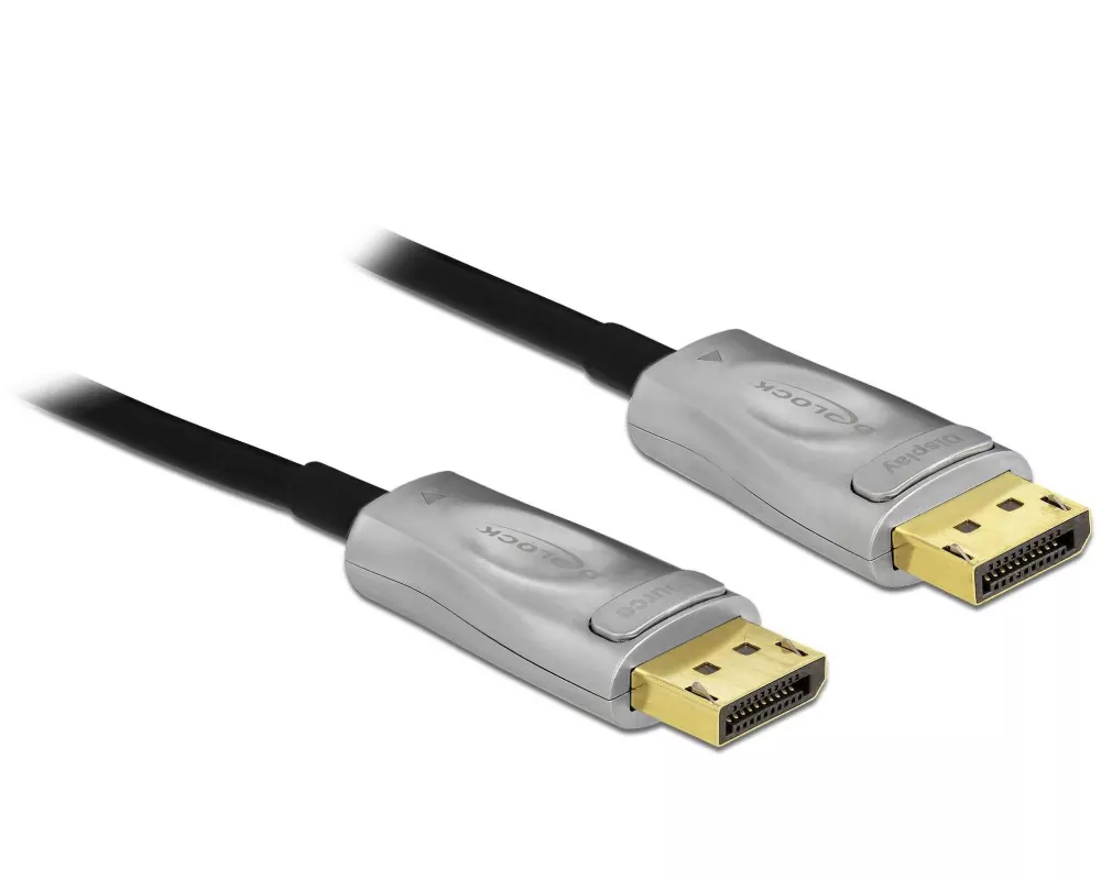 Delock Optisches Kabel DisplayPort – DisplayPort, 15 m 8K/30Hz