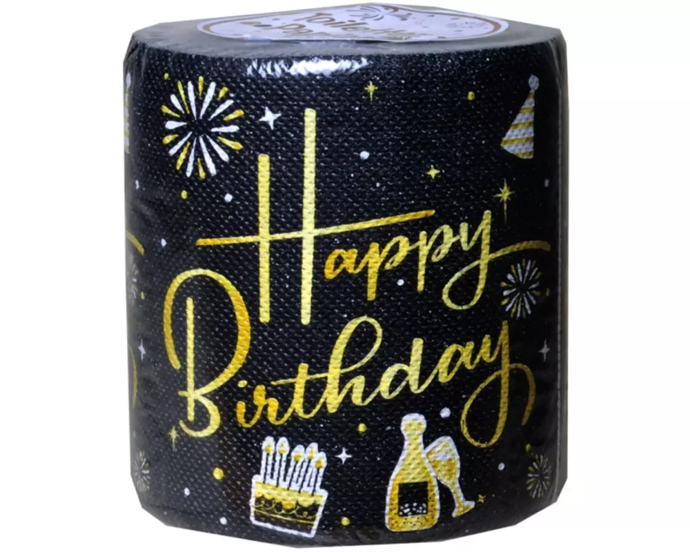 Trendcompany Trendcompany Scherzartikel Wc Papier, Happy Birthday