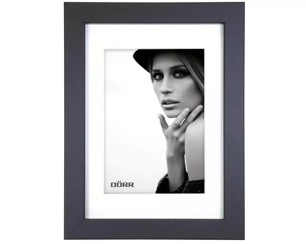 Dörr Bilderrahmen Bloc Schwarz, 13 x 18 cm