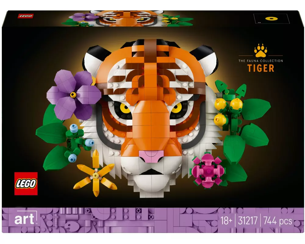 LEGO® Art Fauna Collection – Tiger 31217