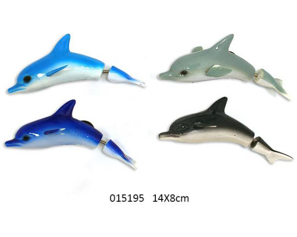 ROOST Magnet Delphin 015195 14x8x7cm ass.