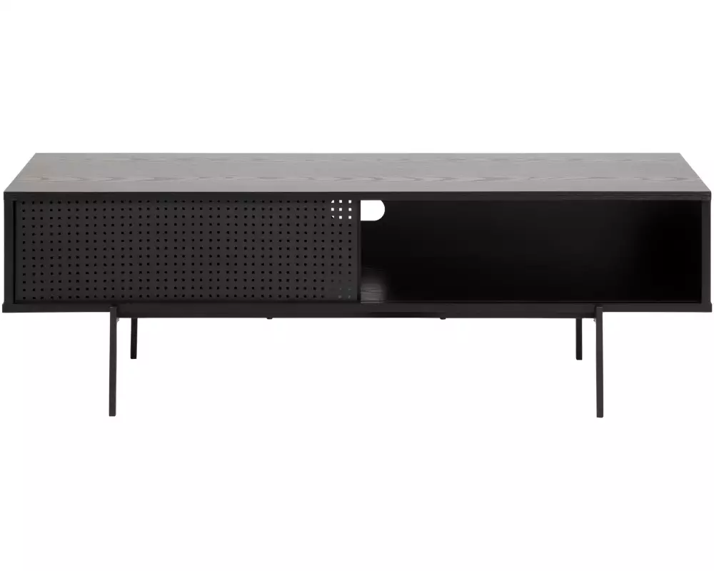 AC Design TV-Möbel Angus 140 x 40 x 44.5 cm, Schwarz