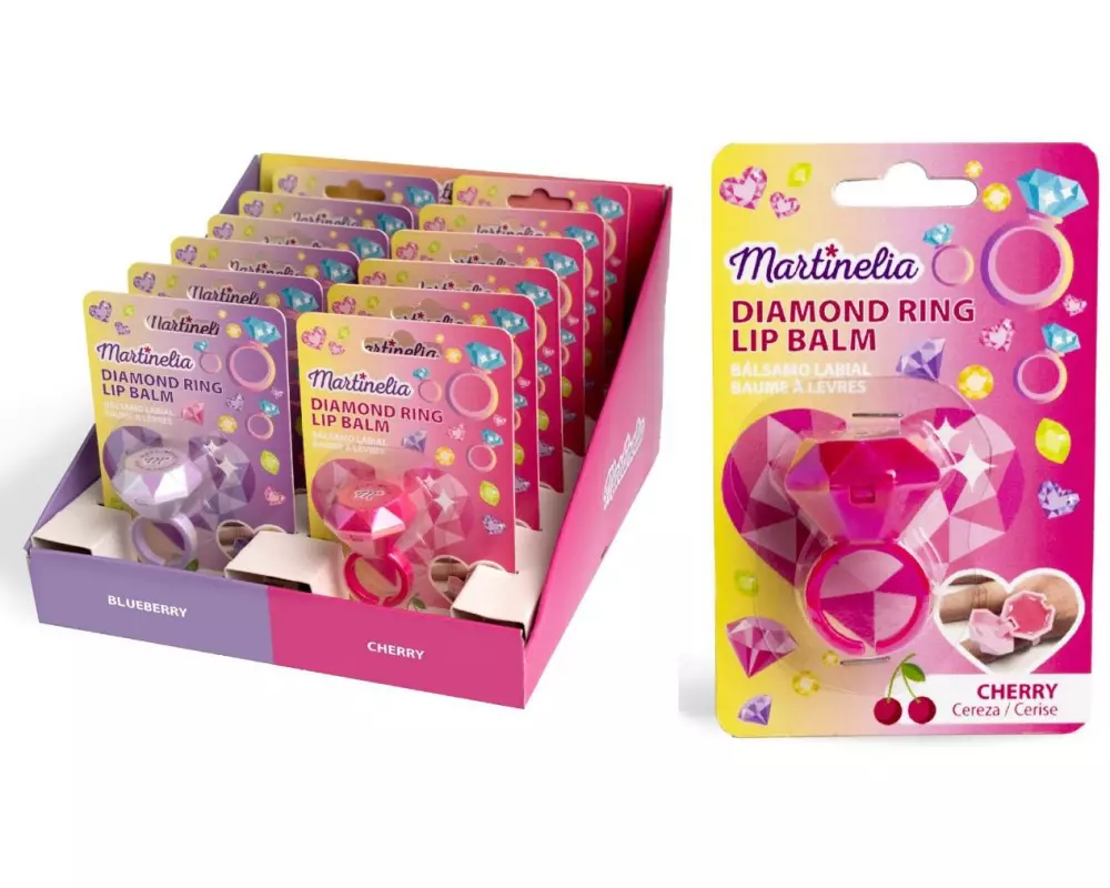 Martinelia Beauty Diamond Ring Lip Balm assortiert