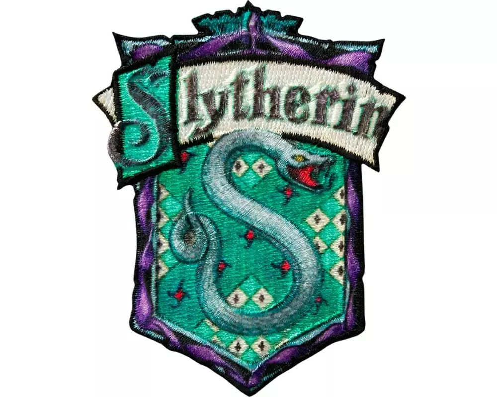 Mono-Quick Aufnäher Harry Potter Slytherin Wappen 1 Stück