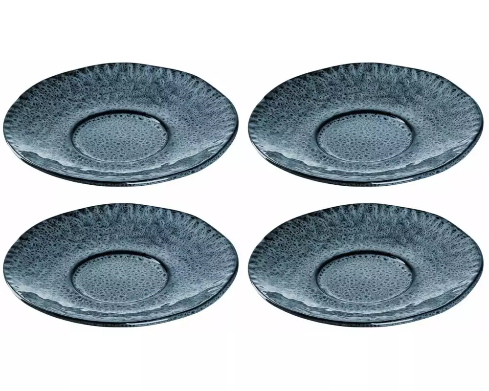 Leonardo Untertasse Matera Ø 15 cm, 4 Stück, Blau