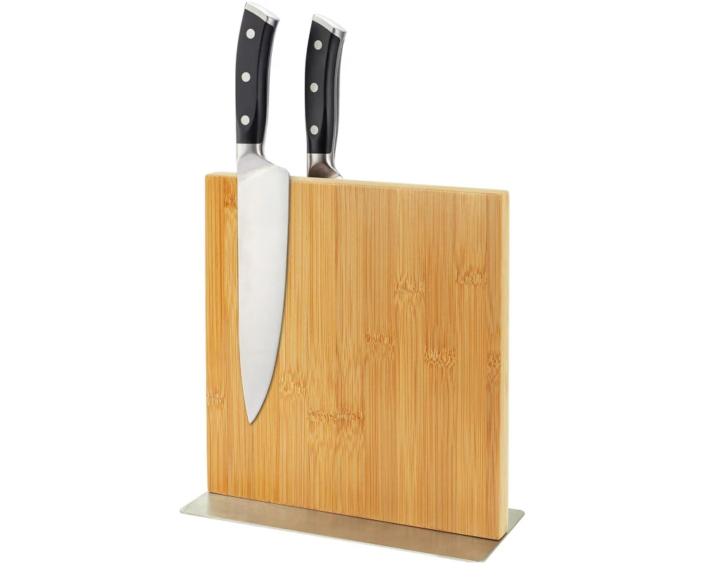 relaxdays Messerblock Hellbraun