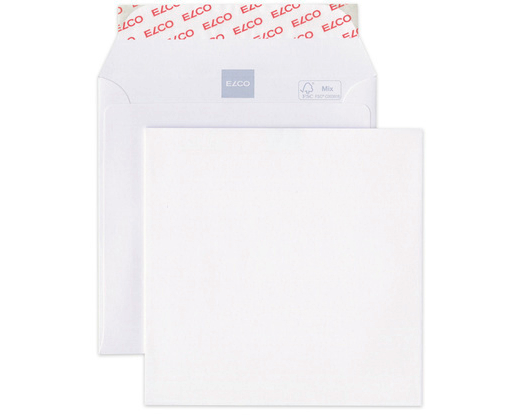 ELCO Couvert Premium 145x145/37mm 40948 120g, weiss, HK 500 Stk.