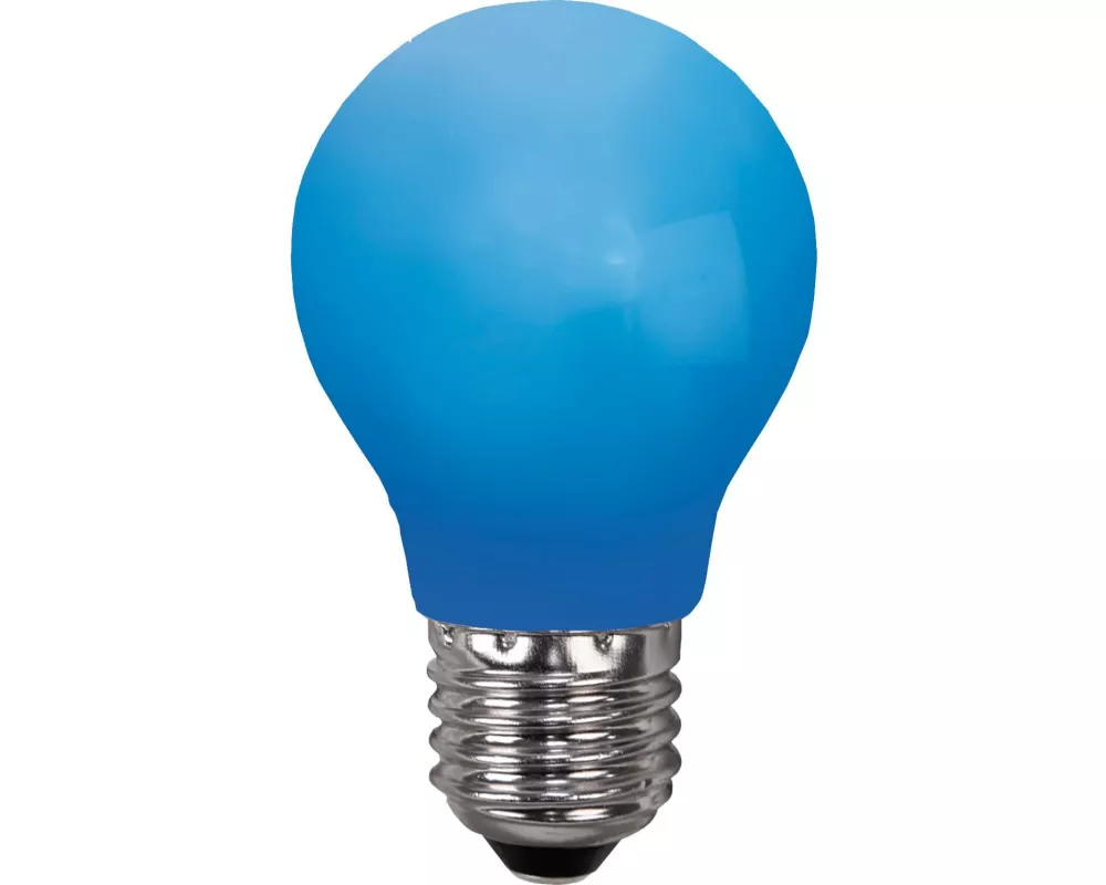 Star Trading LED L. Mitt. E27 A55 Outd. Lighting 1 lm Blau 0.9W 220-240 V