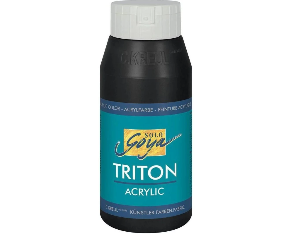 Kreul Acrylfarbe Triton Acrylic Liquid Schwarz 750 ml