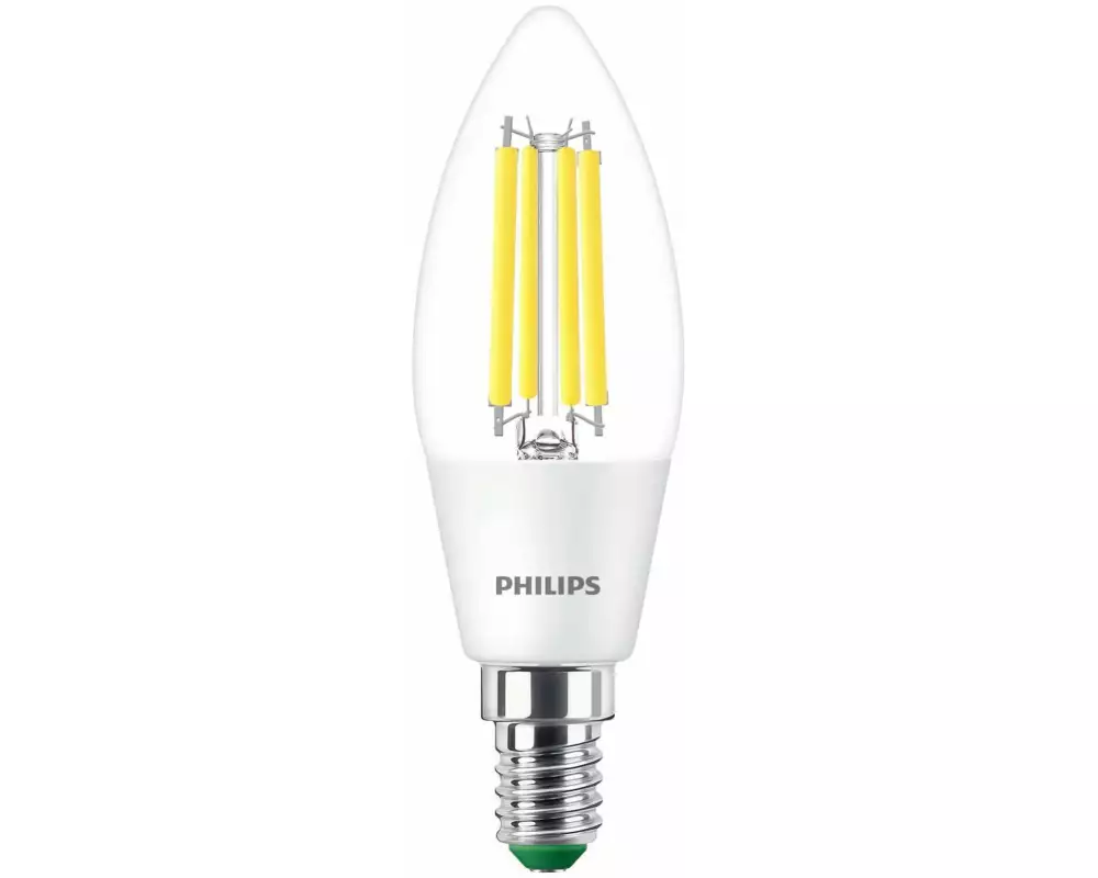 Philips E14 Kerze LED, Ultra-Effizient, Neutralweiss, 40W Ersatz