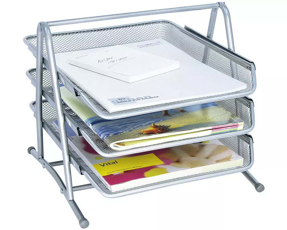 WEDO Dokumentenablage Office Silber