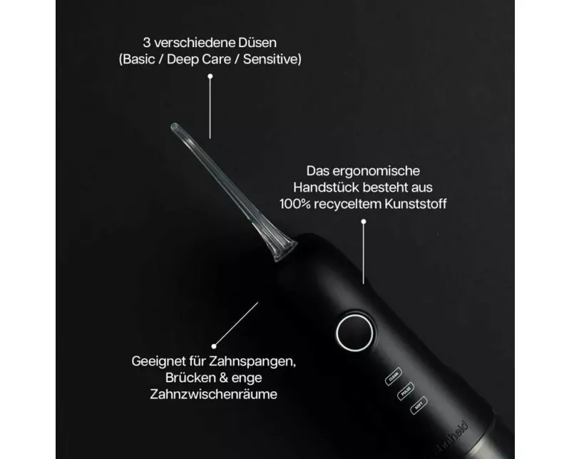 Zahnheld Munddusche Aquadent A2 Weiss