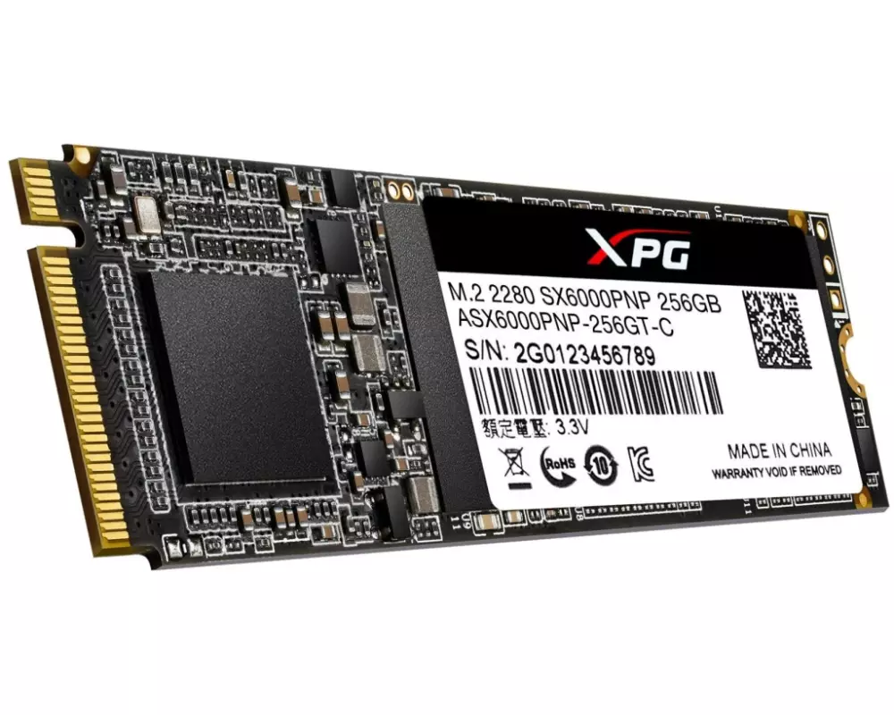 ADATA SSD XPG SX6000 Pro M.2 2280 NVMe 256 GB