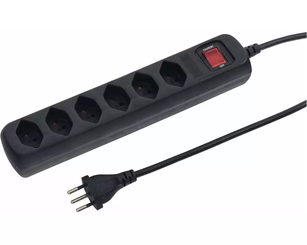 STEFFEN Steckdosenleiste POWER EASY 6x T13