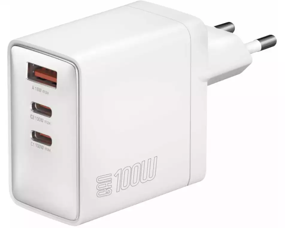 4smarts USB-Wandladegerät GaN Pocket Weiss