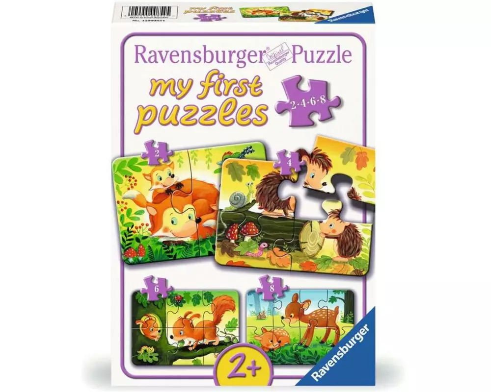 Ravensburger Kleinkinder Puzzle Kleine Tierfamilien