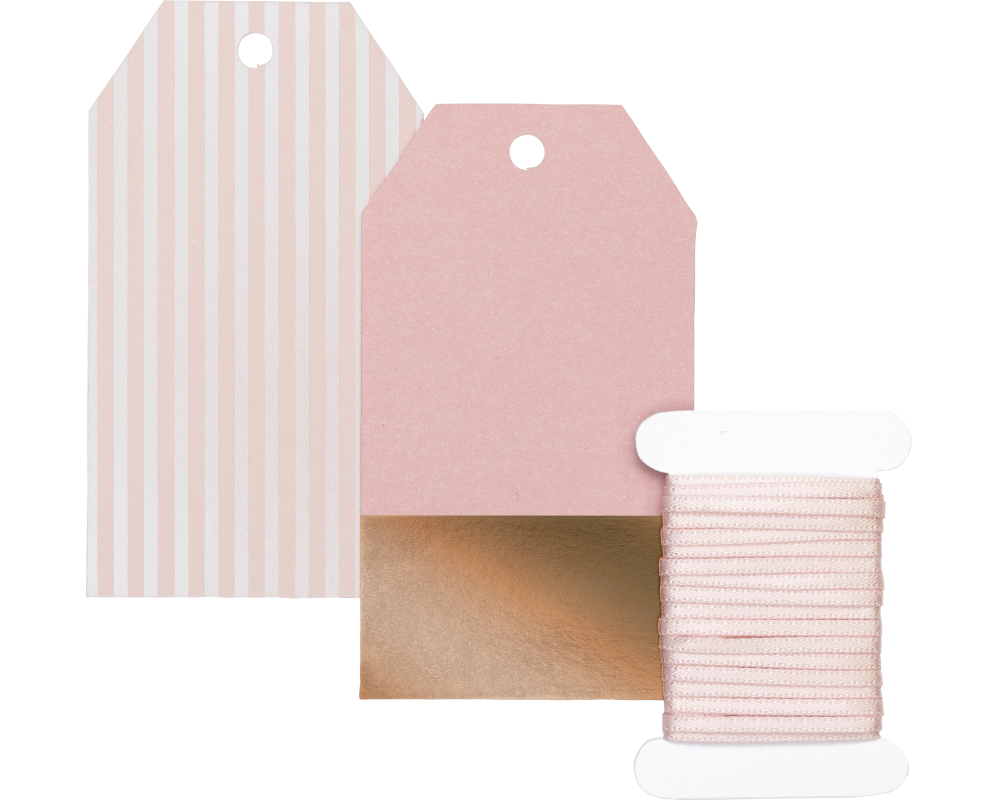 STEWO Geschenkanhänger Paro 2581996599 rosa hell