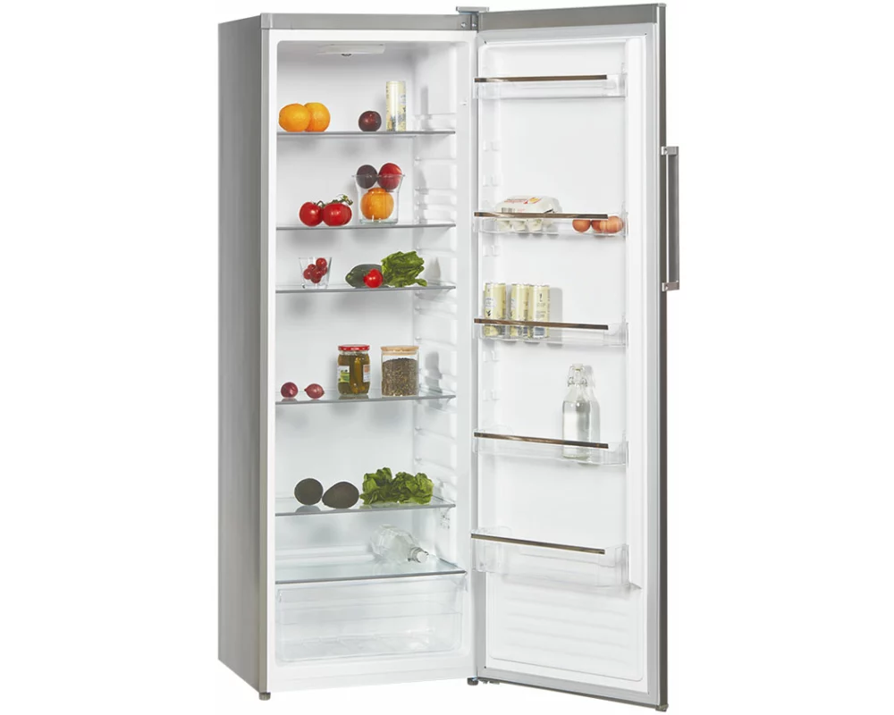 Kühlschrank FSP Kühlschrank 335 Liter Chromstahl