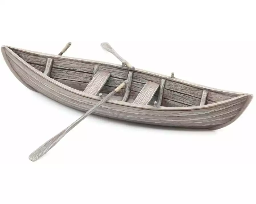 Tabletop Art Gelände Viking Age Rowboat
