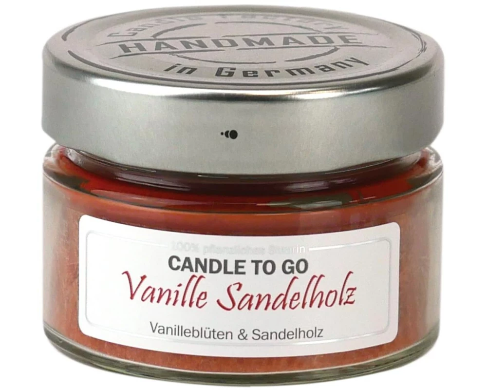 Candle Factory Duftkerze Candle to go Vanille Sandelholz