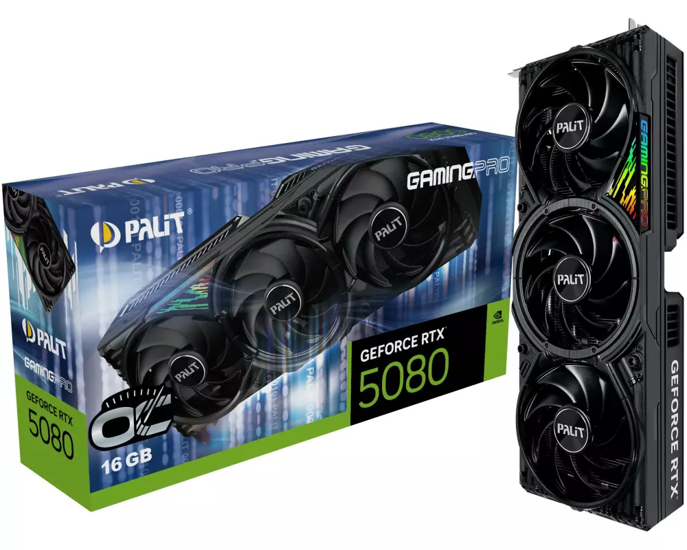 Palit Grafikkarte RTX 5080 GamingPro OC 16 GB