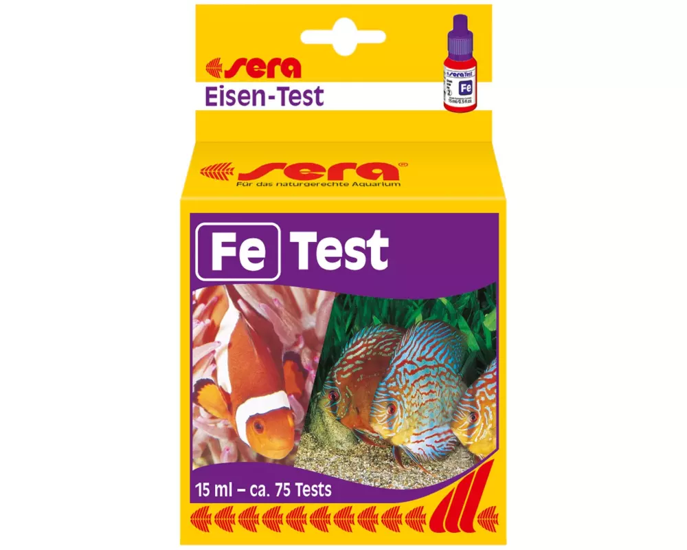 sera Wassertest Eisen (Fe), 15 ml
