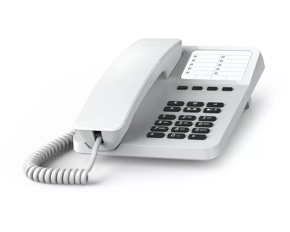 Gigaset Tischtelefon Desk 400 Weiss