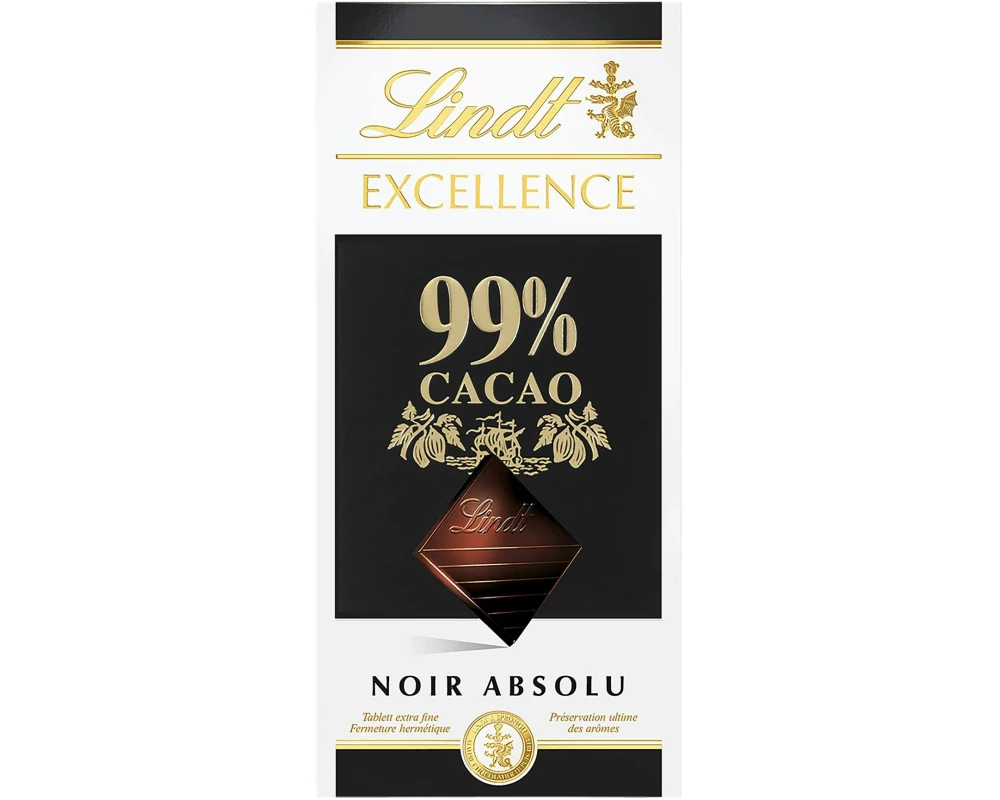Lindt Tafelschokolade Excellence Dunkel 99% Kakao 50 g